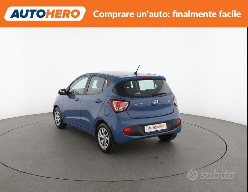 Usata Hyundai i10 83 CV (61 kW) 2018 Blu Utilitaria
