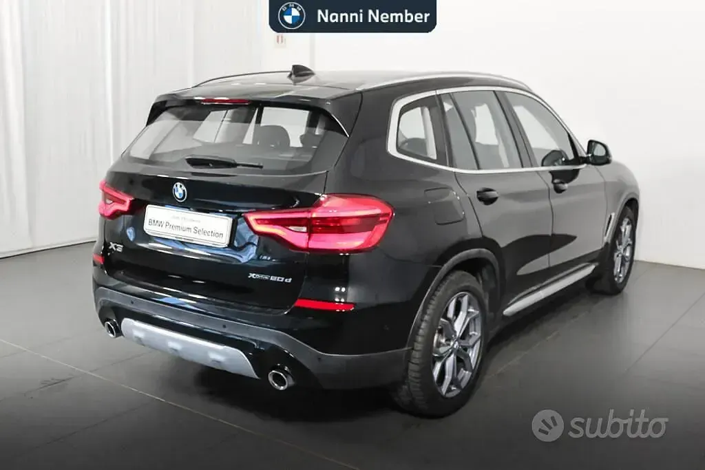 Usata BMW X3 xLine 190 CV (139 kW) 2021 Nero SUV