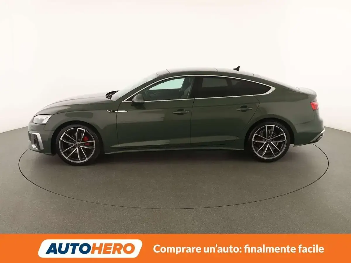 Usata Audi A5 S-Line 204 CV (150 kW) 2022 Verde Coupé