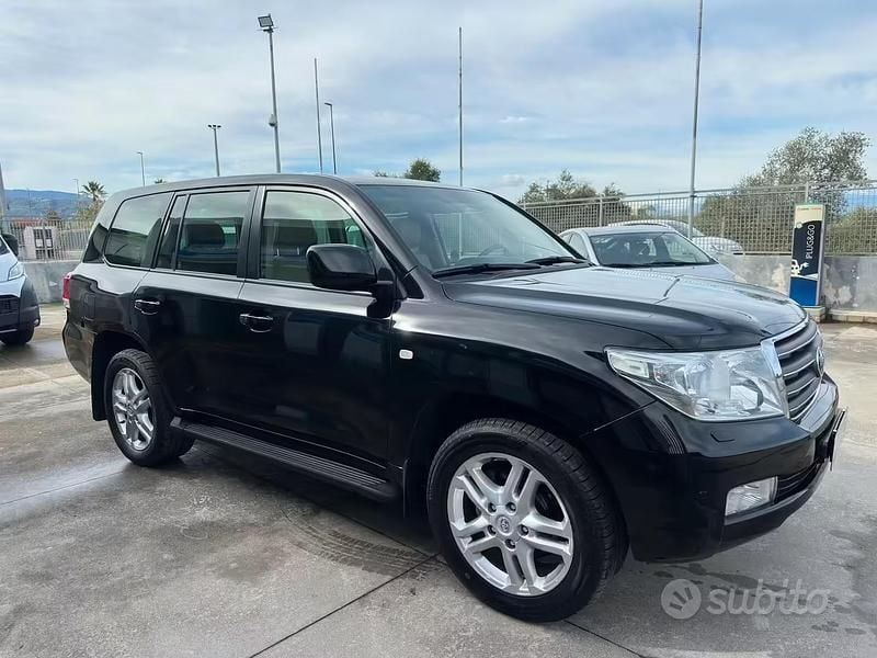 Usata Toyota Land Cruiser V8 2009 Nero SUV