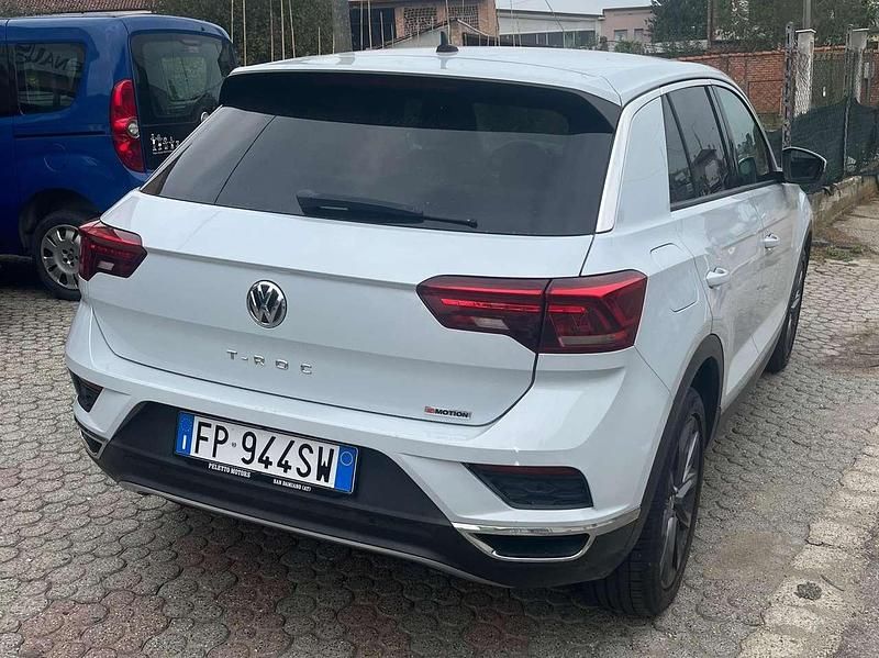 Usata VW T-Roc Advance 150 CV (110 kW) 2018 Bianco SUV