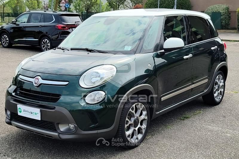 Usata Fiat 500L Trekking 95 CV (69 kW) 2016 Verde Monovolume