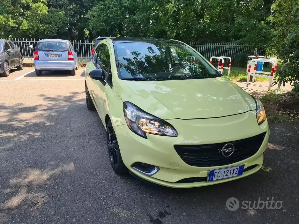 Usata Opel Corsa 90 CV (66 kW) 2016 Giallo Utilitaria