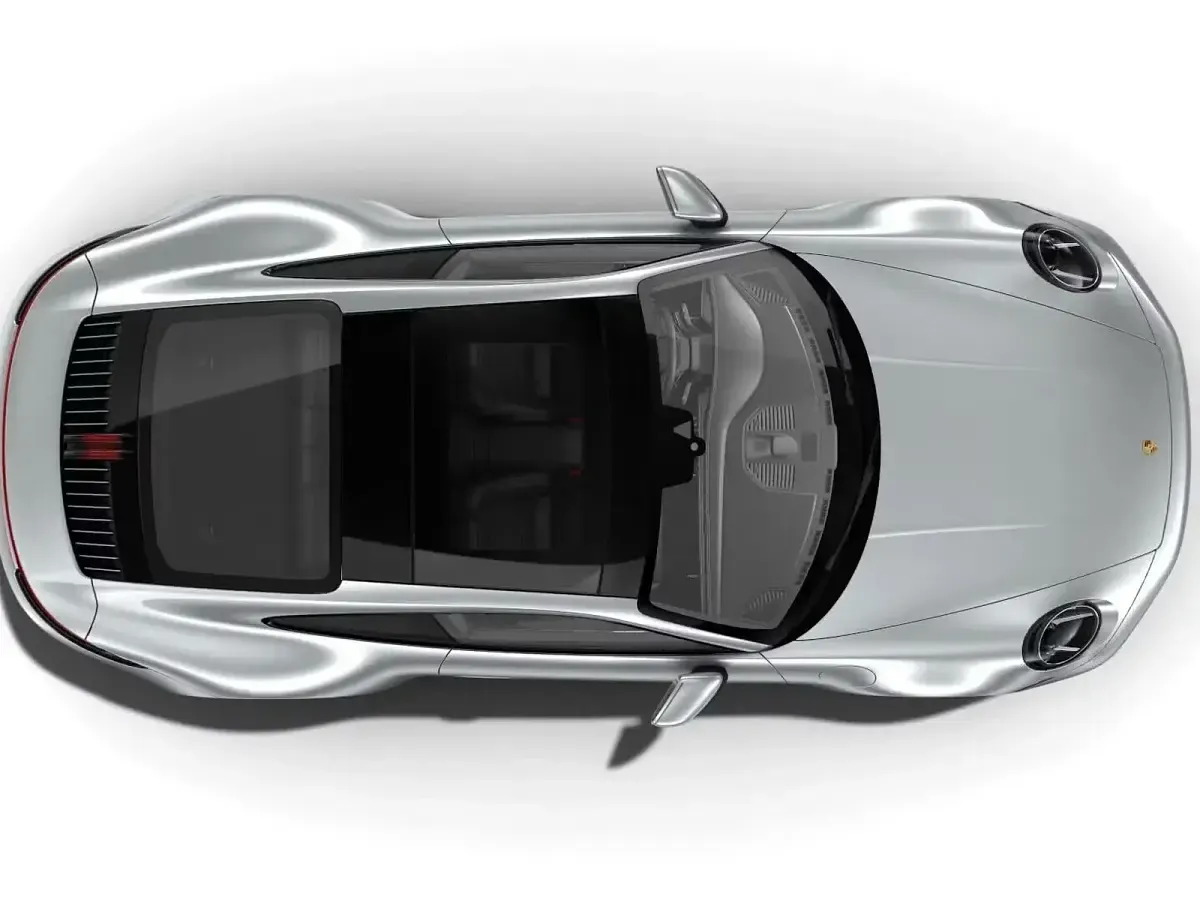 Usata Porsche 911 Carrera 4S 450 CV (330 kW) 2019 Argento dolomite metallizzato Coupé
