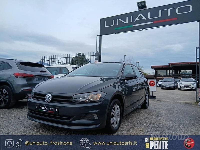 Usata VW Polo Comfortline 75 CV (55 kW) 2018 Grigio Utilitaria