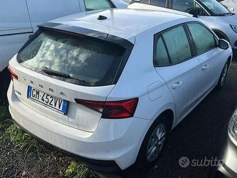 Usata Skoda Fabia Ambition 80 CV (58 kW) 2023 Bianco Berlina