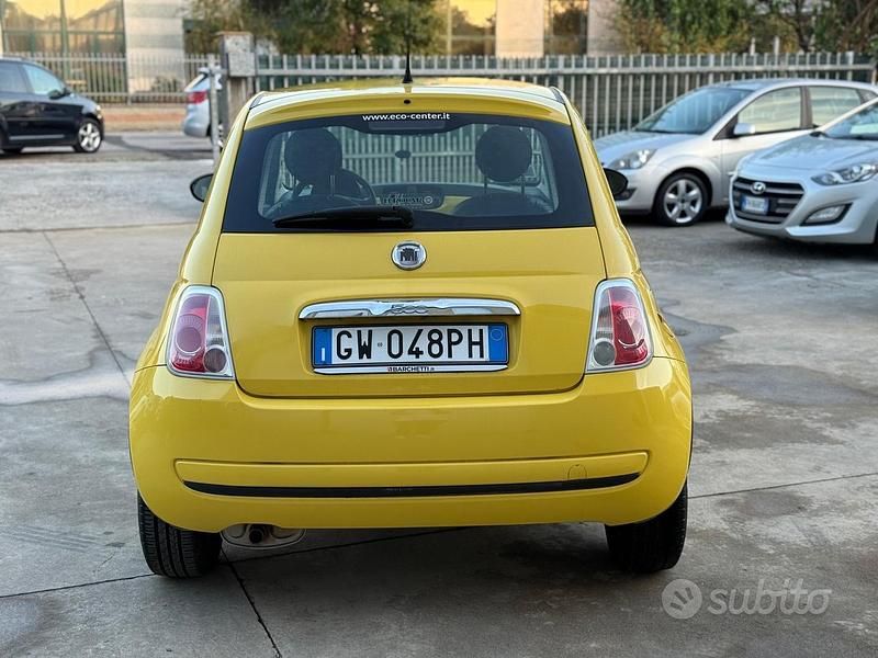 Usata Fiat 500 Pop 69 CV (50 kW) 2007 Giallo Berlina