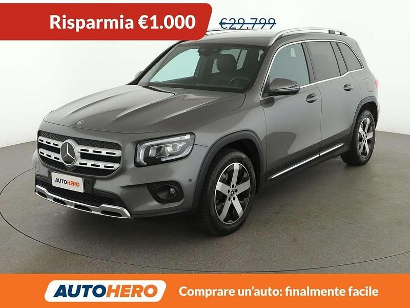 Usata Mercedes GLB200 Progressive 150 CV (110 kW) 2021 Grigio SUV