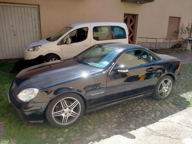 Usata Mercedes SLK200 2001 Nero Cabrio