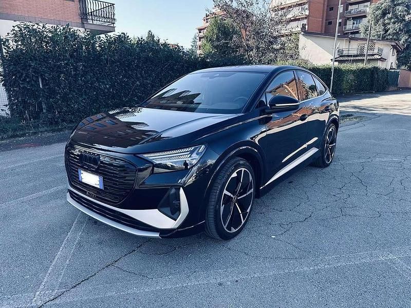 Usata Audi Q4 Sportback e-tron S-Line 219 kW (299 CV) 2022 Nero SUV