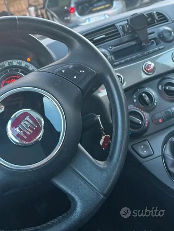 Usata Fiat 500 95 CV (69 kW) 2012 Grigio Berlina