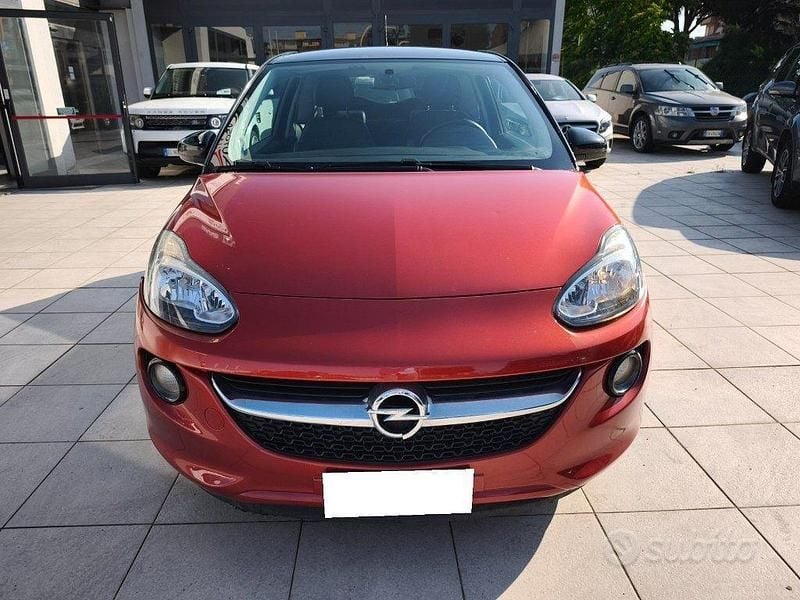 Usata Opel Adam Slam 87 CV (63 kW) 2015 Rosso Utilitaria