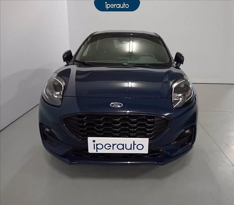Begagnad Ford Puma ST-Line X 91 kW (125 HK) 2024 Blå SUV