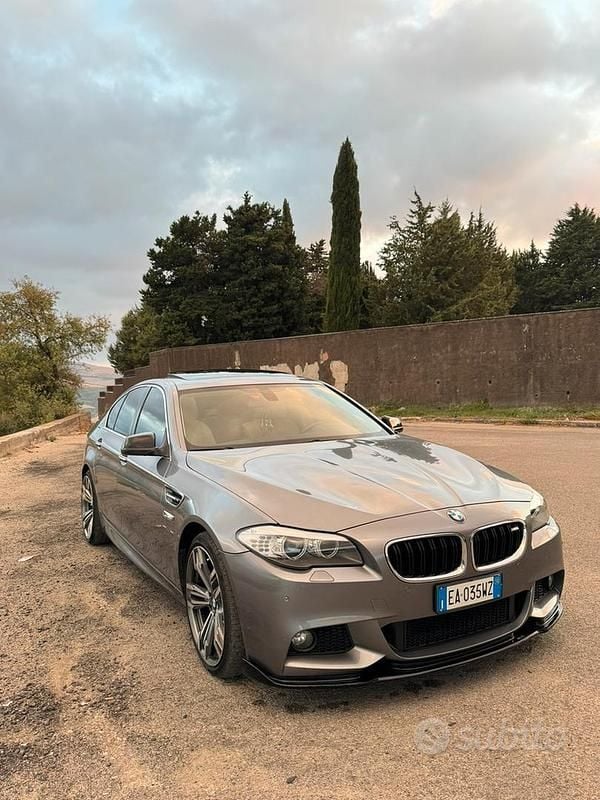 Begagnad BMW 523 M Sport 204 HK (150 kW) 2012 Grå Sedan
