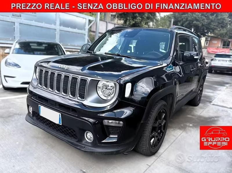 Usata Jeep Renegade Longitude 120 CV (88 kW) 2019 Nero SUV