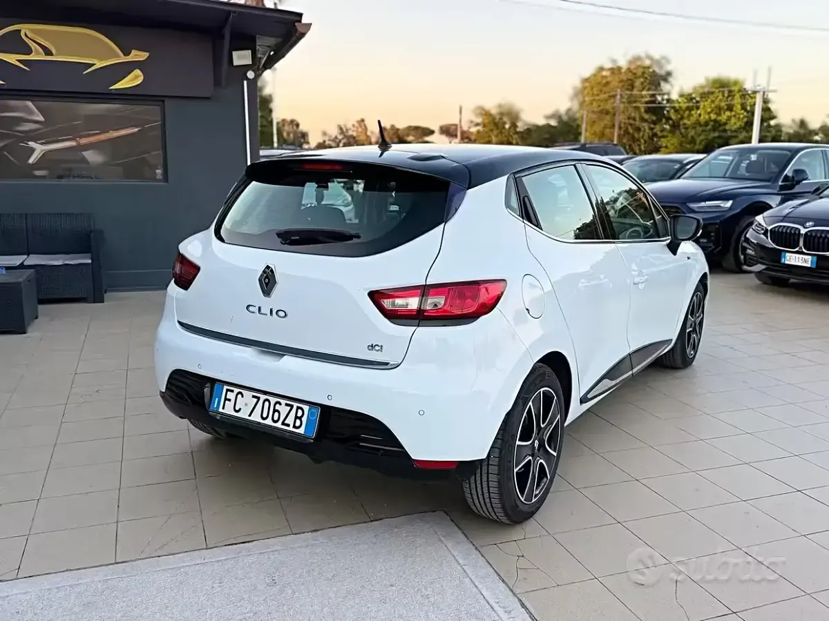 Usata Renault Clio IV 90 CV (66 kW) 2016 Bianco Berlina