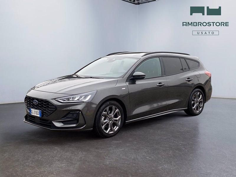 Usata Ford Focus ST-Line 125 CV (91 kW) 2022 Magnetic grey Station wagon
