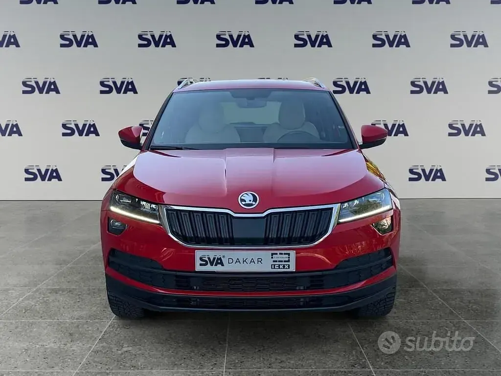 Usata Skoda Karoq Style 150 CV (110 kW) 2018 Rosso SUV