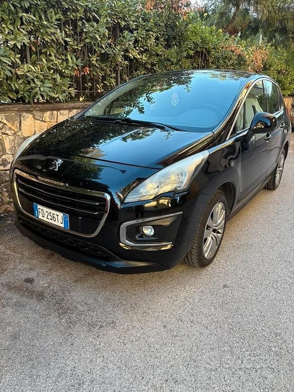 Usata Peugeot 3008 92 CV (67 kW) 2016 Nero SUV