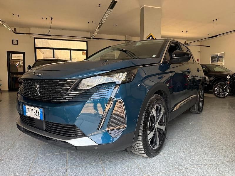 Blu Usata 2021 Peugeot 3008 Allure SUV | 19.990 € (Buon prezzo) - Immagine 1/4