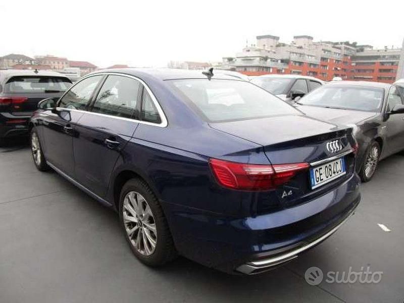 Usata Audi A4 Ambiente 204 CV (150 kW) 2021 Blu/azzurro Berlina