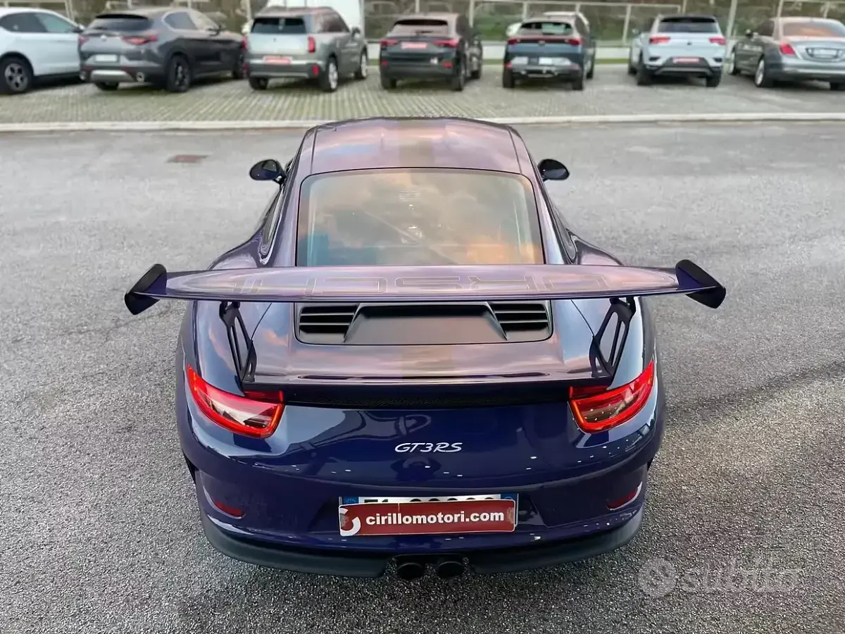 Usata Porsche 911 GT3 RS 500 CV (367 kW) 2016 Viola Coupé