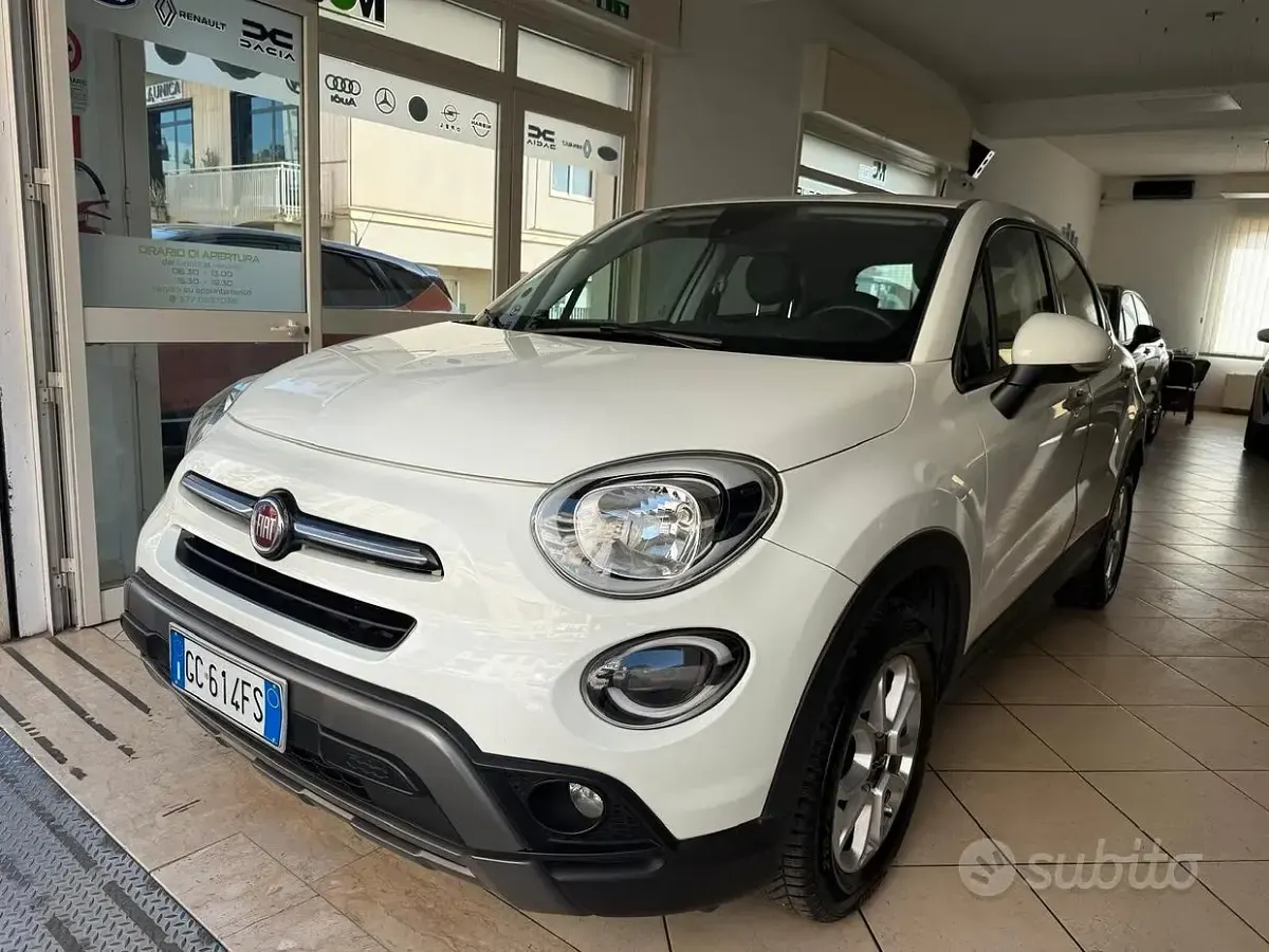 Usata Fiat 500X Cross 95 CV (69 kW) 2020 Bianco SUV