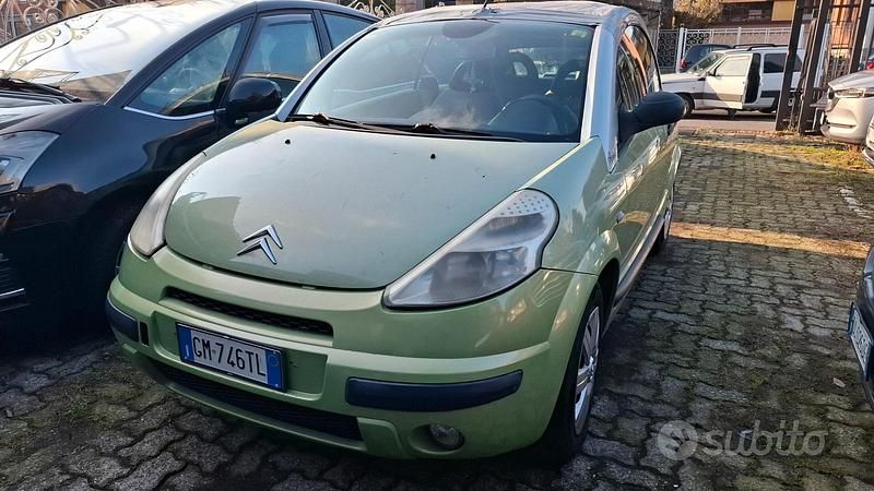 Usata Citroën C3 Pluriel 73 CV (53 kW) 2004 Verde Cabrio