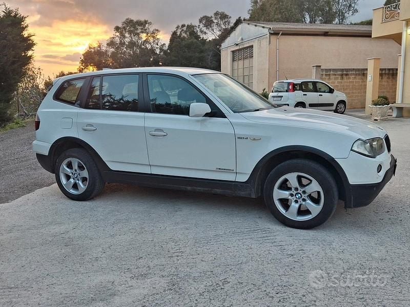 Usata BMW X3 177 CV (130 kW) 2008 Bianco SUV