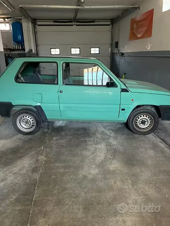 Usata Fiat Panda 54 CV (39 kW) 2001 Verde Berlina