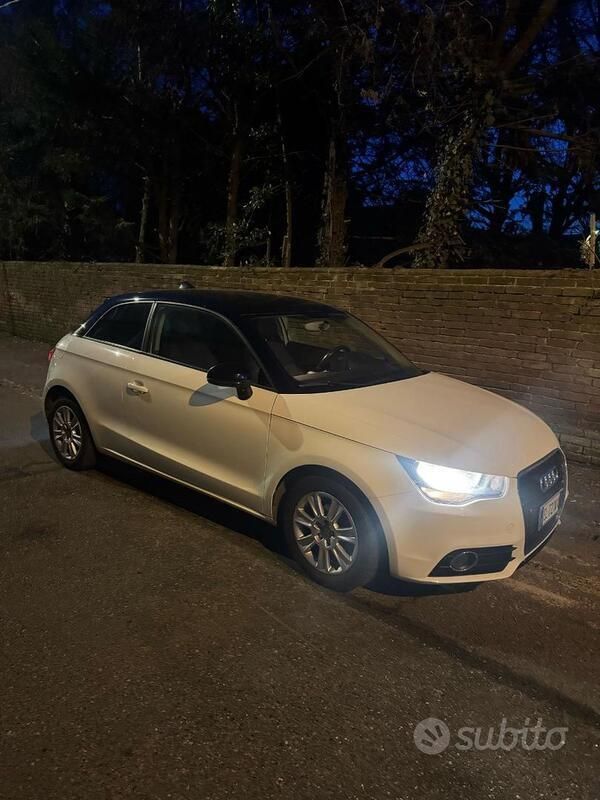 Usata Audi A1 2012 Bianco Utilitaria