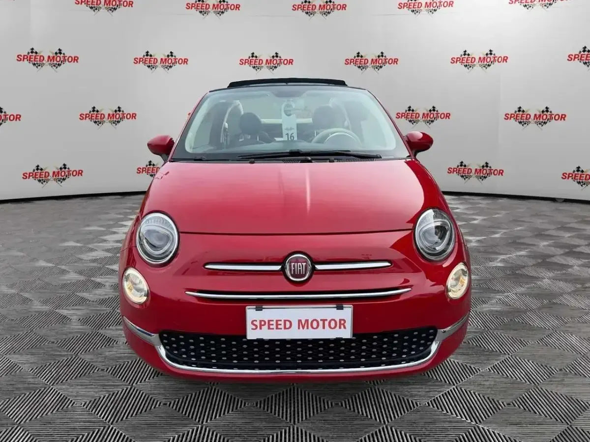 Usata Fiat 500C Dolcevita 69 CV (50 kW) 2022 Rosso Cabrio