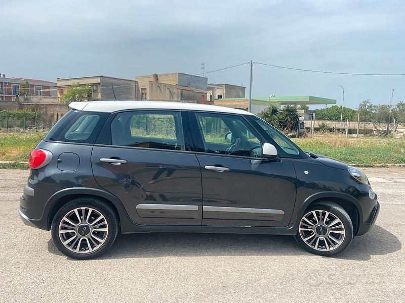 Usata Fiat 500L Cross 95 CV (69 kW) 2017 Grigio Monovolume