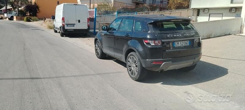 Usata Land Rover Range Rover evoque 150 CV (110 kW) 2012 Nero SUV