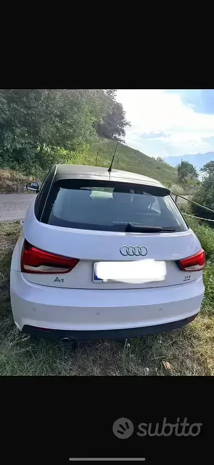 Usata Audi A1 Sportback Sport 90 CV (66 kW) 2015 Bianco Utilitaria