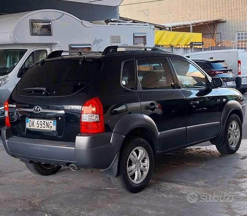 Usata Hyundai Tucson 141 CV (103 kW) 2007 Nero SUV