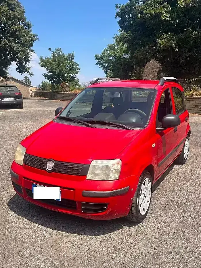 Usata Fiat Panda 75 CV (55 kW) 2011 Rosso Utilitaria