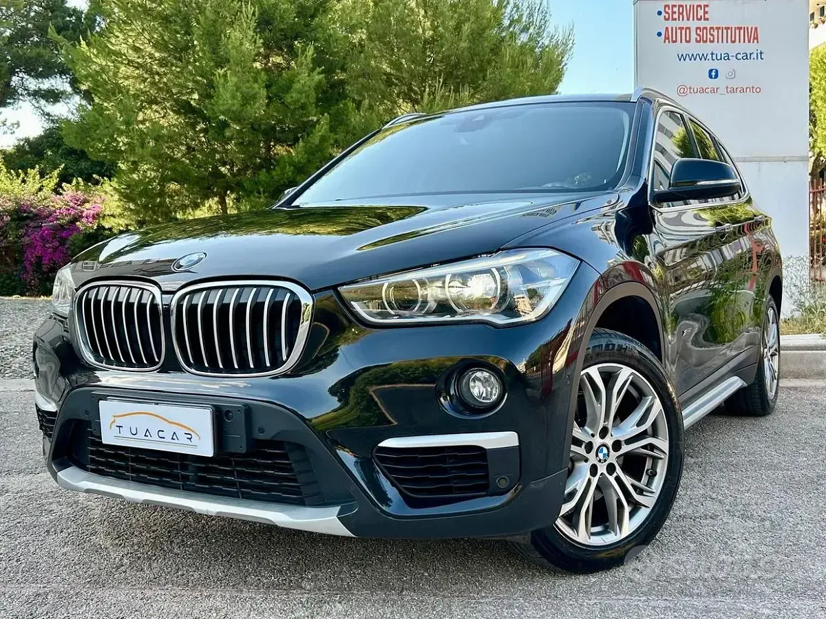 Usata BMW X1 xLine 150 CV (110 kW) 2017 Nero SUV