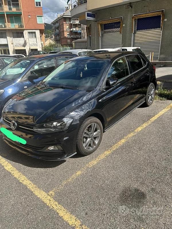 Usata VW Polo R-line 2020 Nero Utilitaria