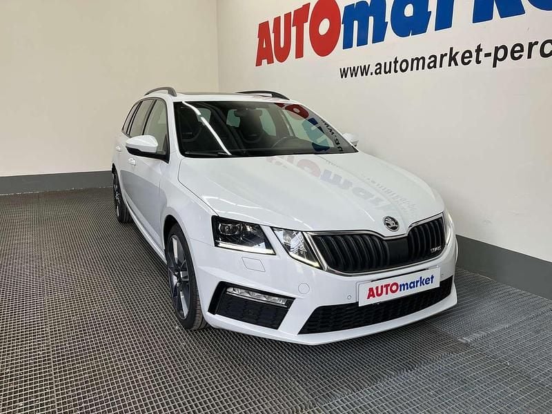 Usata Skoda Octavia RS 184 CV (135 kW) 2018 Bianco Station wagon