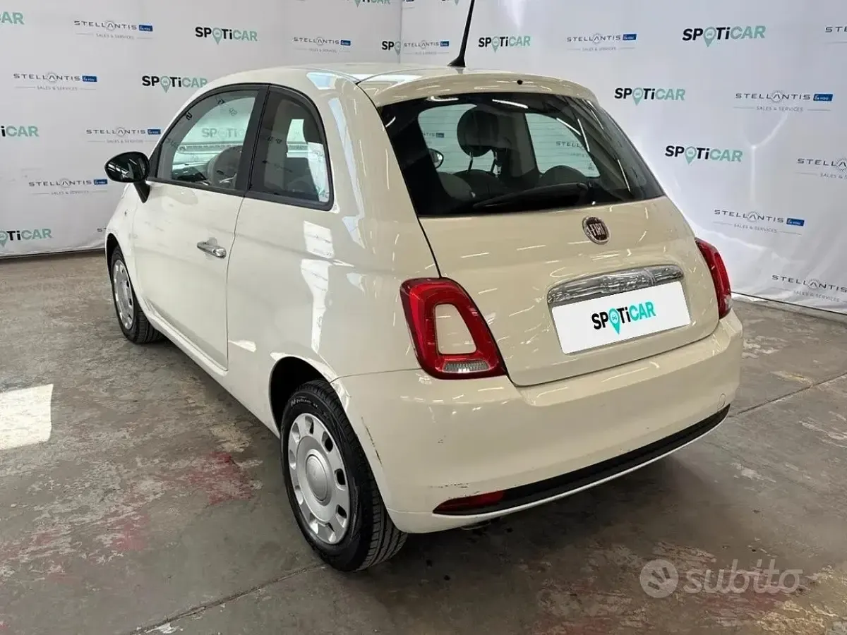 Usata Fiat 500 Pop 69 CV (50 kW) 2019 Bianco Berlina