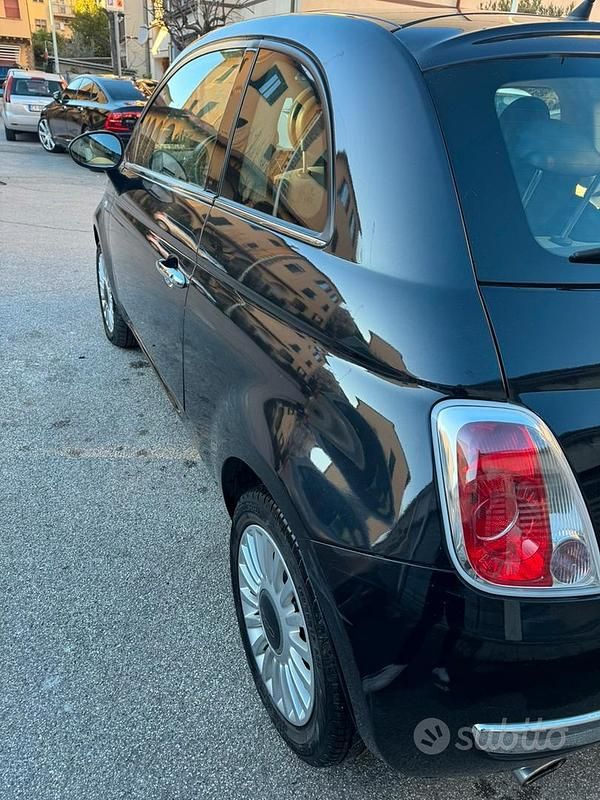 Usata Fiat 500 69 CV (50 kW) 2012 Nero Utilitaria