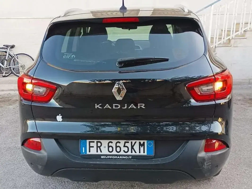 Usata Renault Kadjar 110 CV (80 kW) 2018 Nero SUV