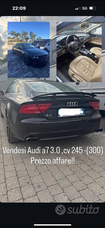 Usata Audi A7 245 CV (180 kW) 2012 Berlina