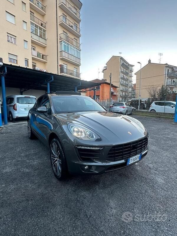Usata Porsche Macan S 250 CV (183 kW) 2015 Grigio SUV