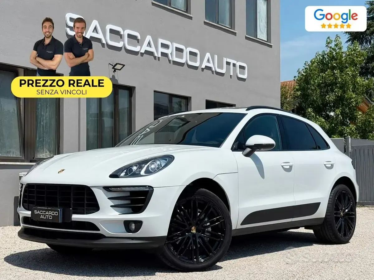 Usata Porsche Macan S 258 CV (189 kW) 2017 Bianco SUV