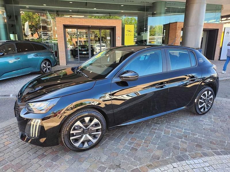 Nuova Peugeot 208 101 CV (74 kW) 2025 Nero Utilitaria