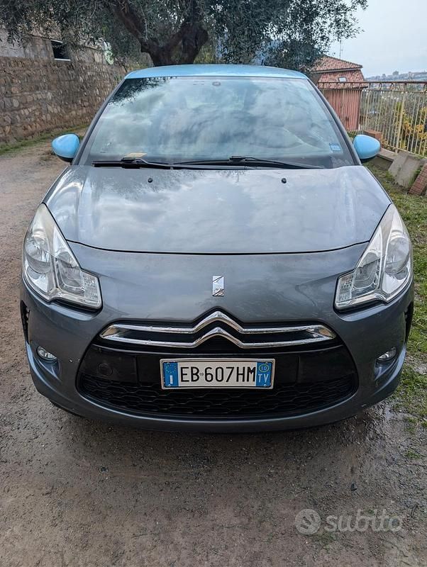 Usata Citroën DS3 95 CV (69 kW) 2010 Grigio Utilitaria