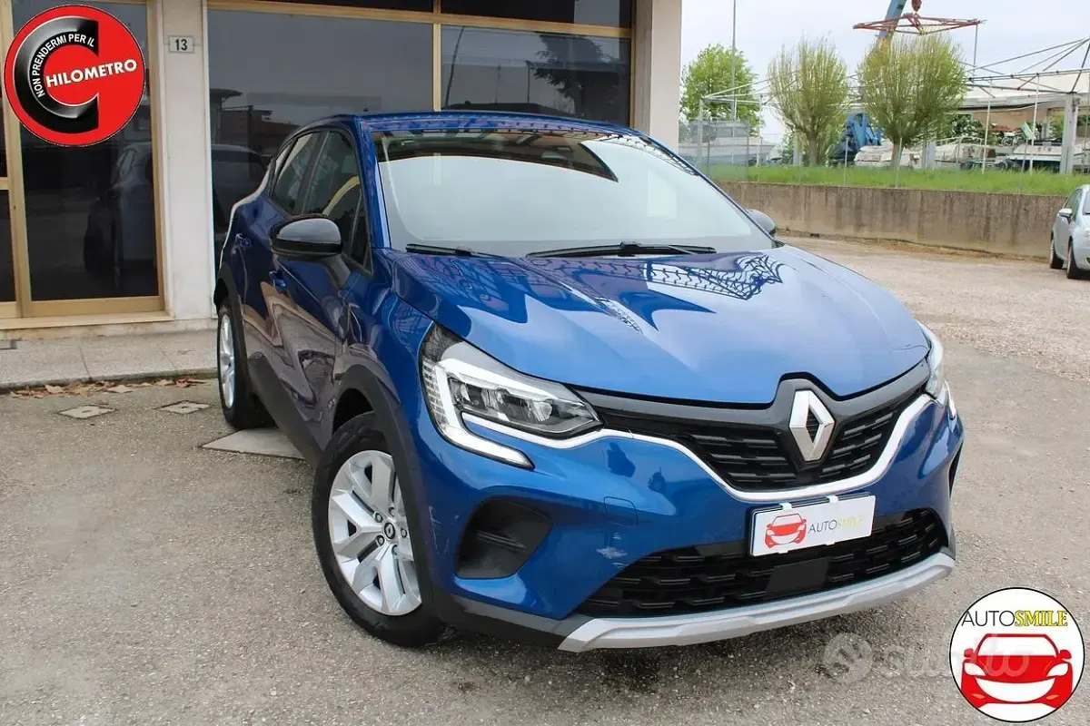 Begagnad Renault Captur Techno 92 HK (67 kW) 2024 Blå SUV