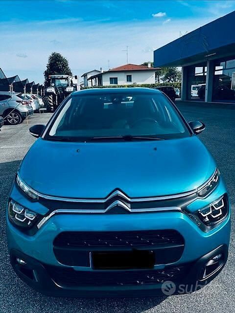 Usata Citroën C3 Shine 102 CV (75 kW) 2021 Blu Utilitaria